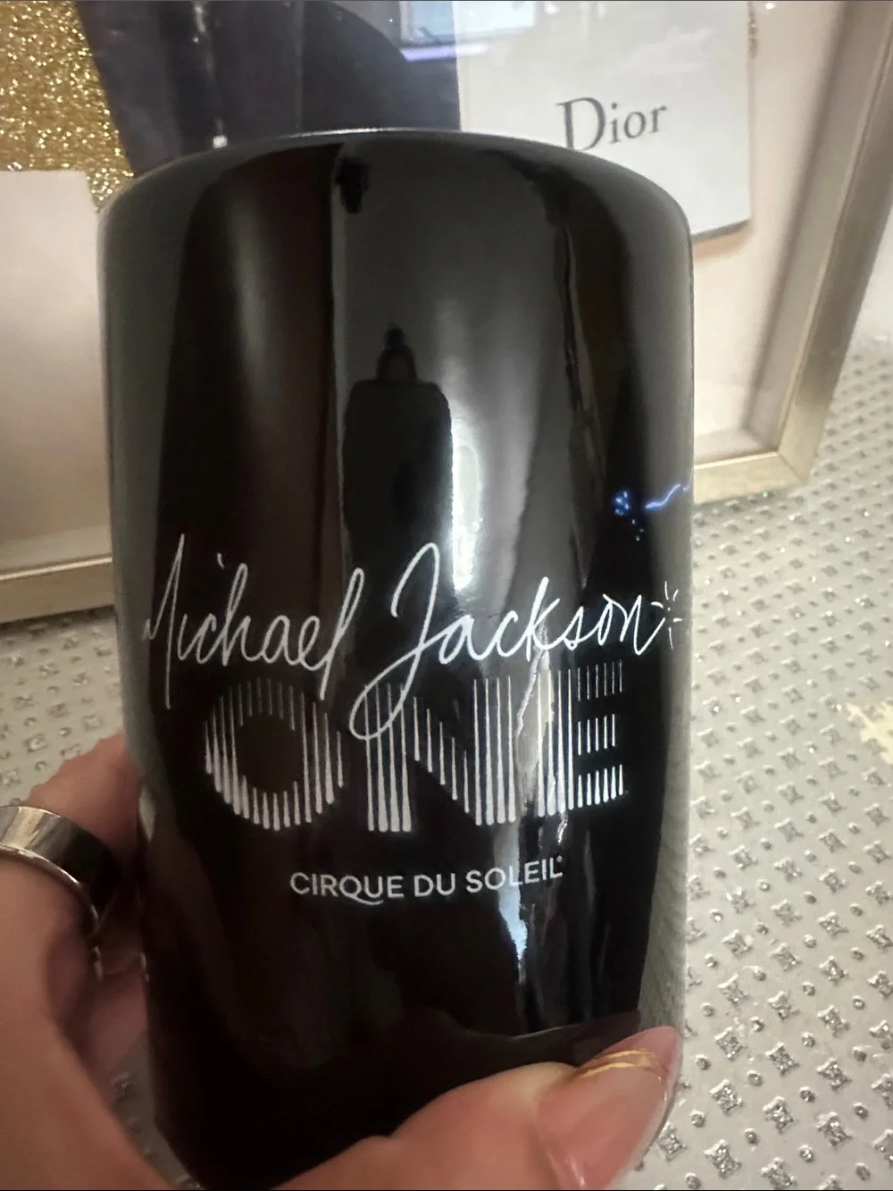 Michael Jackson ONE Cirque du Soleil Black  Mug